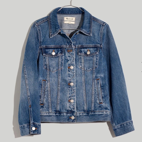 Madewell Jean Jacket - Picture 1 of 10